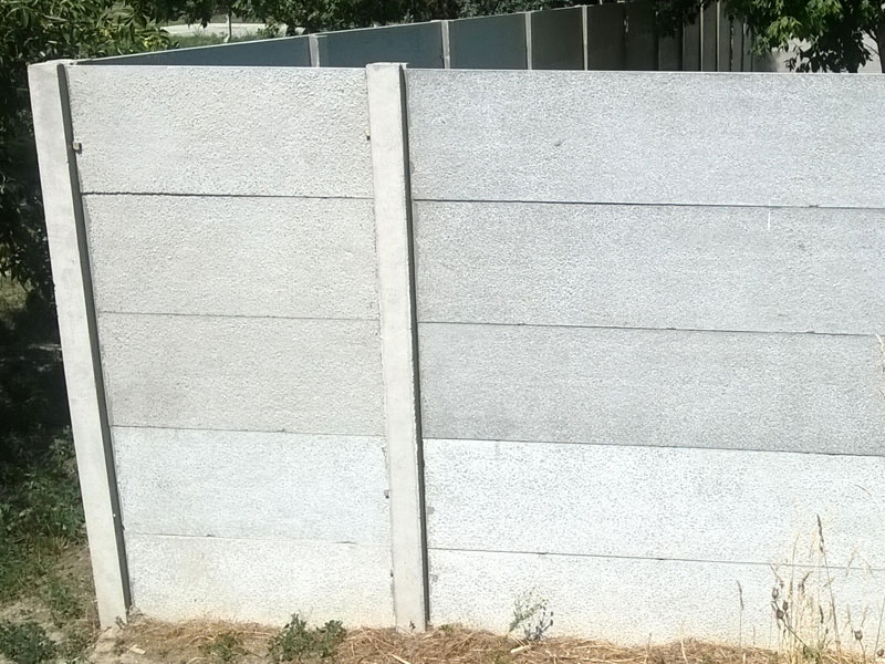 Paneles betonkerítés 6